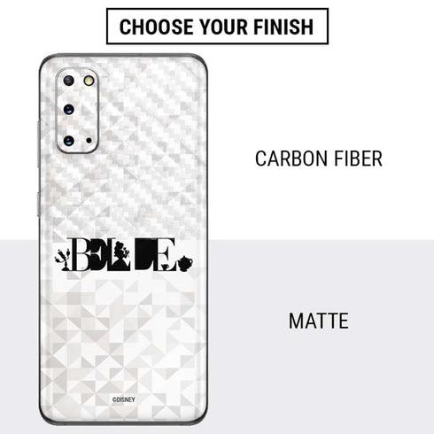 Disney Princess Belle Chromatic Galaxy S20 Skin