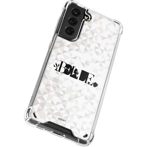 Disney Princess Belle Chromatic Galaxy S21 5G Clear Case