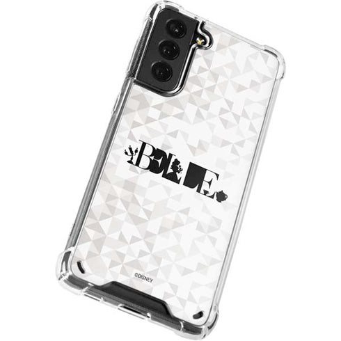 Disney Princess Belle Chromatic Galaxy S21 Plus 5G Clear Case