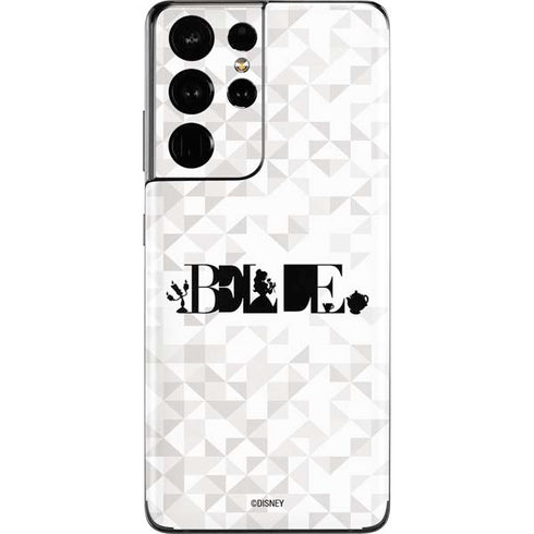 Disney Princess Belle Chromatic Galaxy S21 Ultra 5G Skin