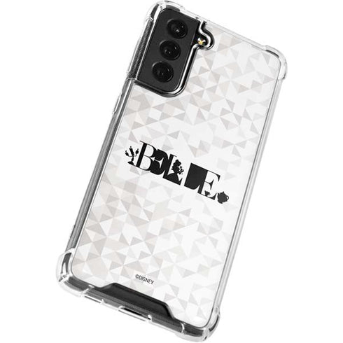 Disney Princess Belle Chromatic Galaxy S22 Plus Clear Case