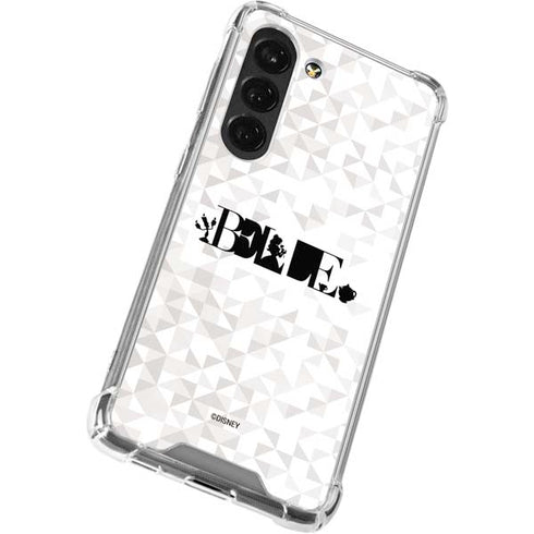 Disney Princess Belle Chromatic Galaxy S23 Clear Case