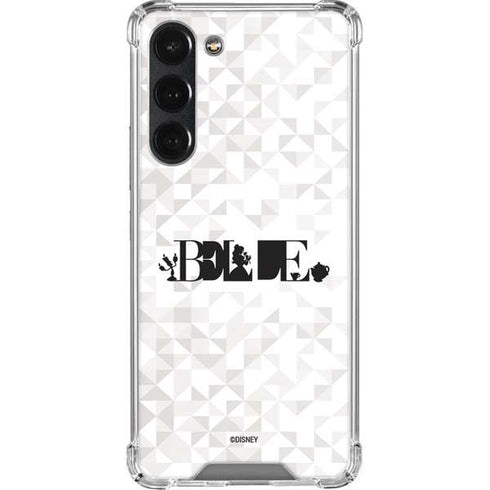 Disney Princess Belle Chromatic Galaxy S23 Plus Clear Case