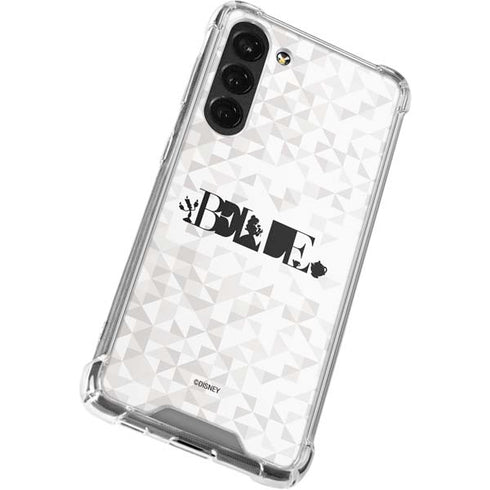 Disney Princess Belle Chromatic Galaxy S23 Plus Clear Case
