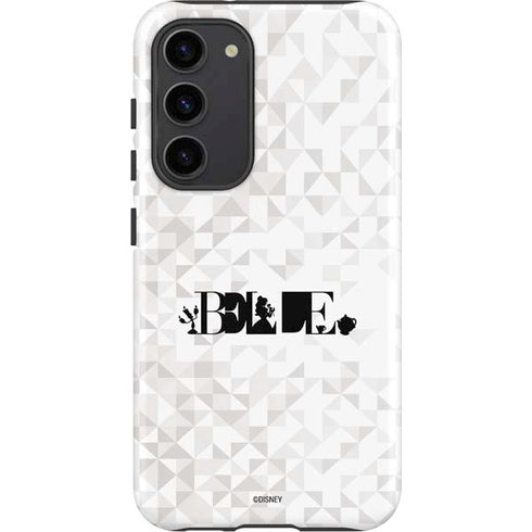 Disney Princess Belle Chromatic Galaxy S23 Plus Pro Case
