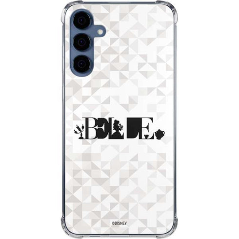 Disney Princess Belle Chromatic Galaxy S24 Clear Case