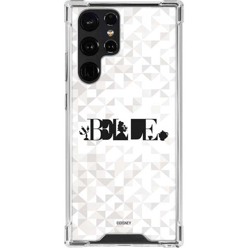 Disney Princess Belle Chromatic Galaxy S24 Ultra Clear Case