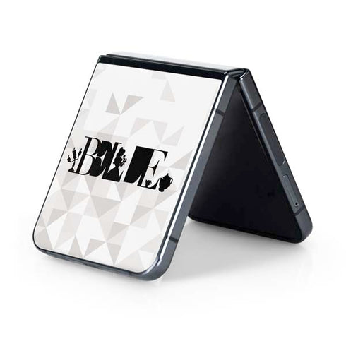 Disney Princess Belle Chromatic Galaxy Z Flip5 5G Skin