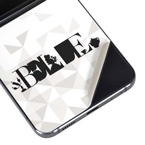 Disney Princess Belle Chromatic Galaxy Z Flip5 5G Skin