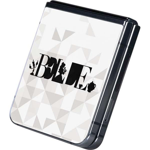 Disney Princess Belle Chromatic Galaxy Z Flip5 5G Skin