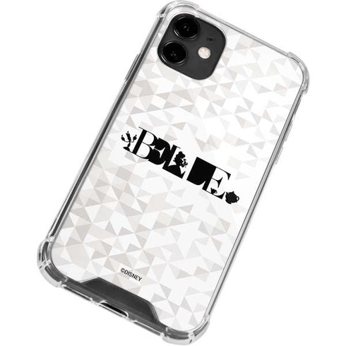 Disney Princess Belle Chromatic iPhone 12 Clear Case