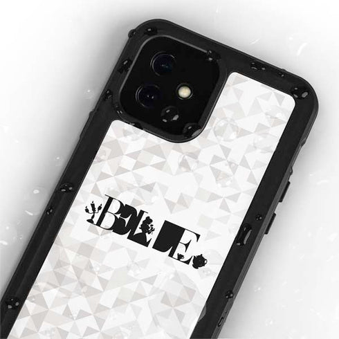 Disney Princess Belle Chromatic iPhone 12 Mini Waterproof Case