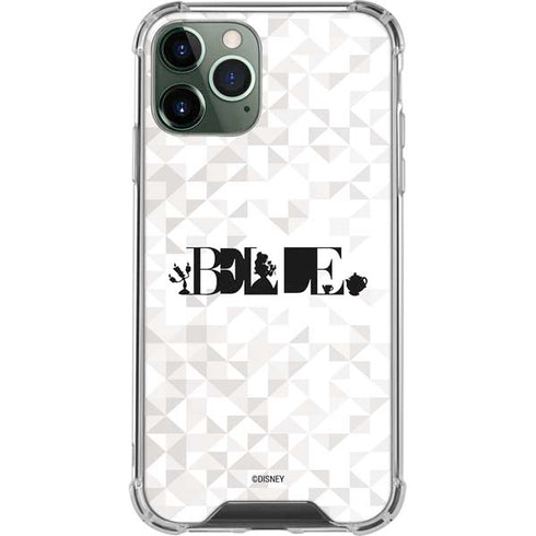 Disney Princess Belle Chromatic iPhone 12 Pro Clear Case