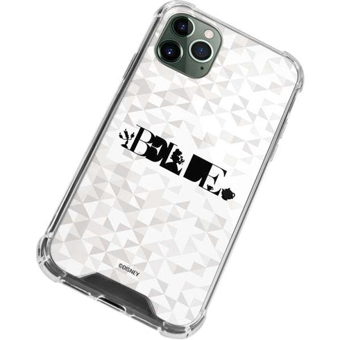 Disney Princess Belle Chromatic iPhone 12 Pro Max Clear Case