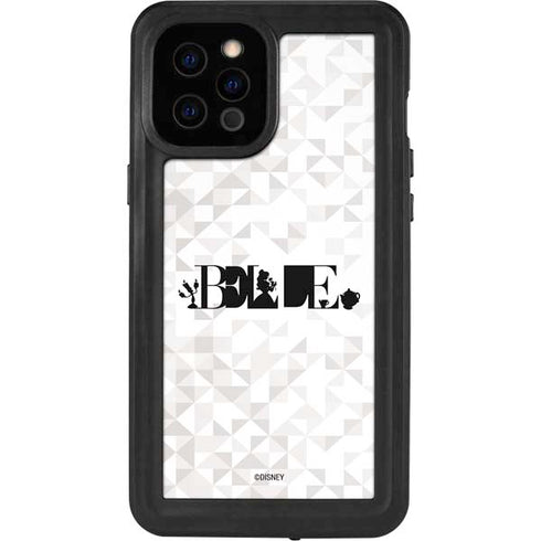 Disney Princess Belle Chromatic iPhone 12 Pro Max Waterproof Case