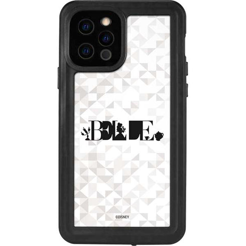 Disney Princess Belle Chromatic iPhone 12 Pro Waterproof Case