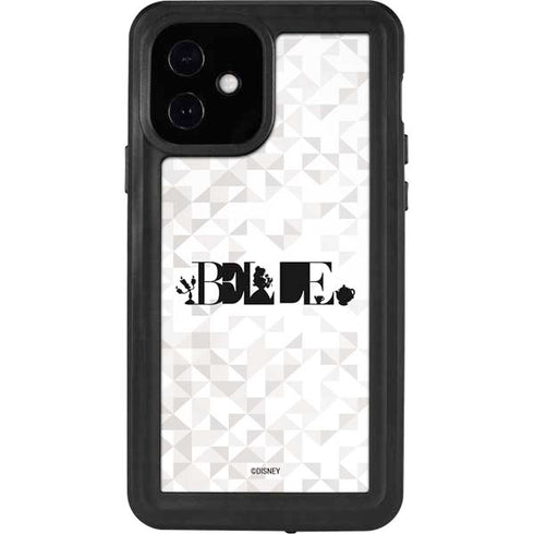 Disney Princess Belle Chromatic iPhone 12 Waterproof Case