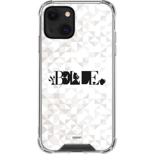 Disney Princess Belle Chromatic iPhone 13 Clear Case