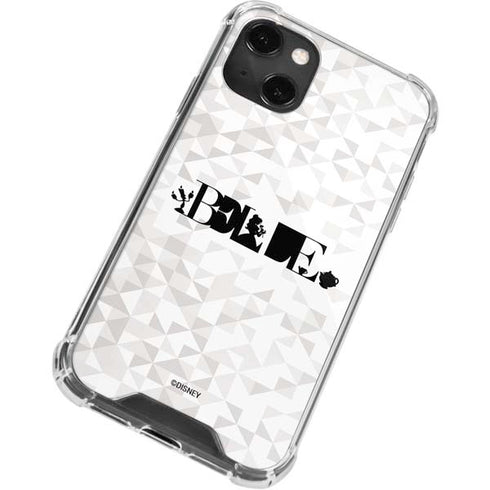 Disney Princess Belle Chromatic iPhone 13 Mini Clear Case