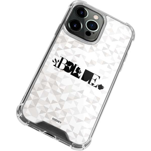 Disney Princess Belle Chromatic iPhone 13 Pro Clear Case