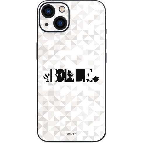 Disney Princess Belle Chromatic iPhone 13 Skin