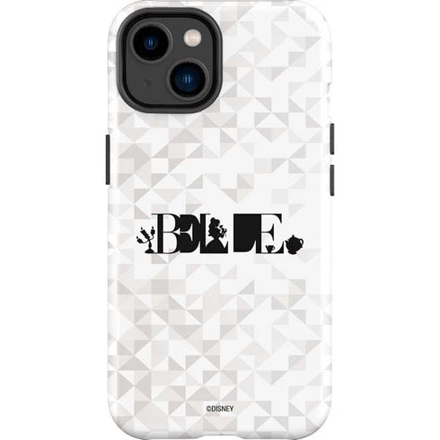 Disney Princess Belle Chromatic iPhone 14 Plus Impact Case