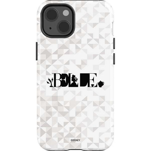 Disney Princess Belle Chromatic iPhone 14 Impact Case