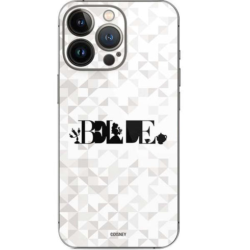 Disney Princess Belle Chromatic iPhone 14 Pro Skin