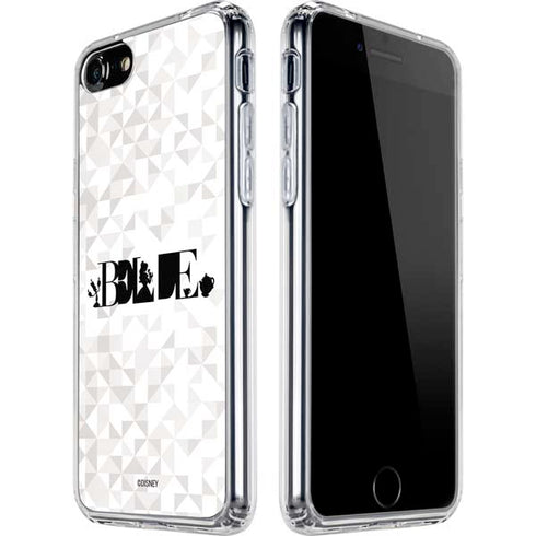 Disney Princess Belle Chromatic iPhone SE (2nd & 3rd Gen) Clear Case