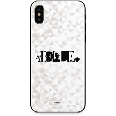 Disney Princess Belle Chromatic iPhone X Skin