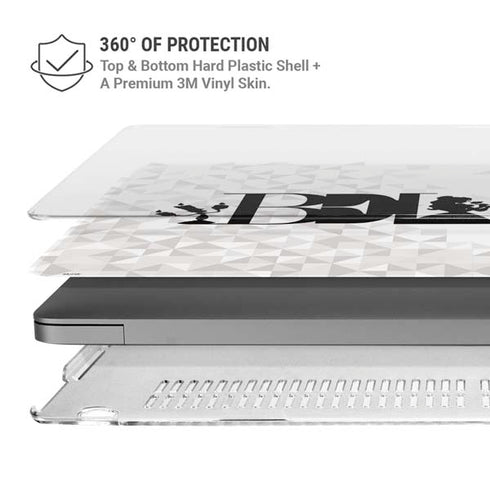 Disney Princess Belle Chromatic MacBook Pro 16in (2021-25) Case plus Skin