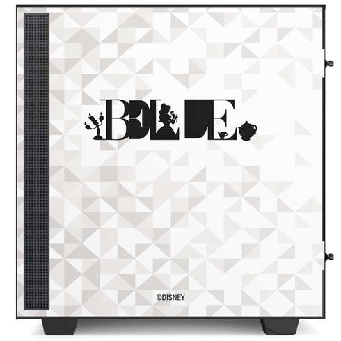 Disney Princess Belle Chromatic NZXT H510 Compact ATX Mid-Tower Case Skin