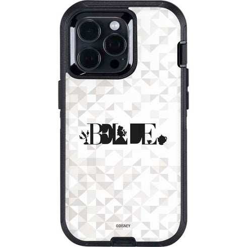 Disney Princess Belle Chromatic Otterbox Defender iPhone Skin