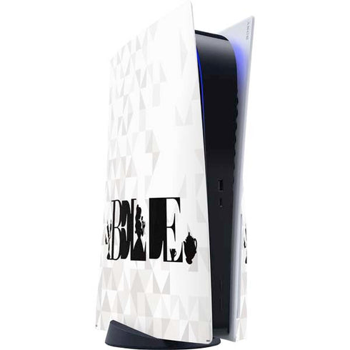 Disney Princess Belle Chromatic PS5 Console Skin