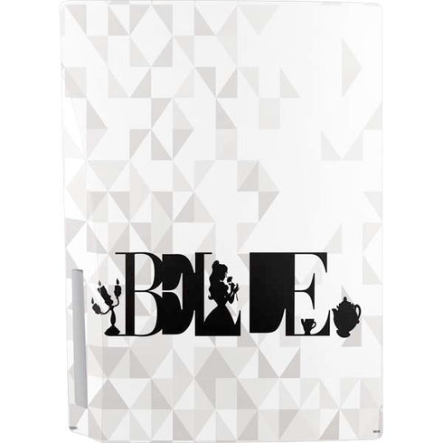 Disney Princess Belle Chromatic PS5 Console Skin