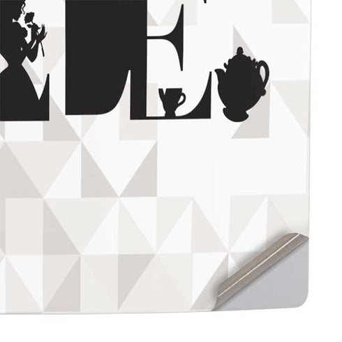 Disney Princess Belle Chromatic PS5 Console Skin