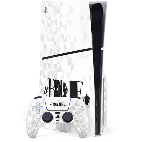 Disney Princess Belle Chromatic PS5 Slim Disk Bundle Skin