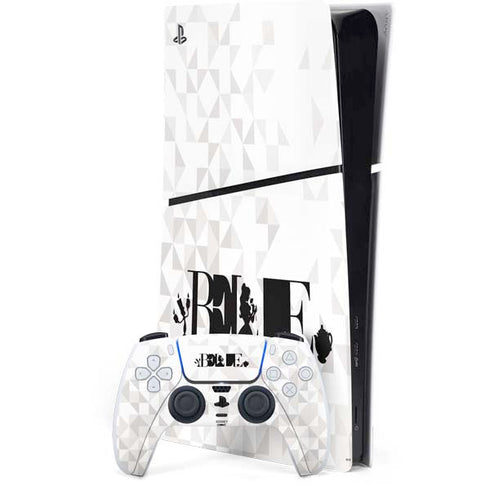 Disney Princess Belle Chromatic PS5 Slim Digital Edition Bundle Skin