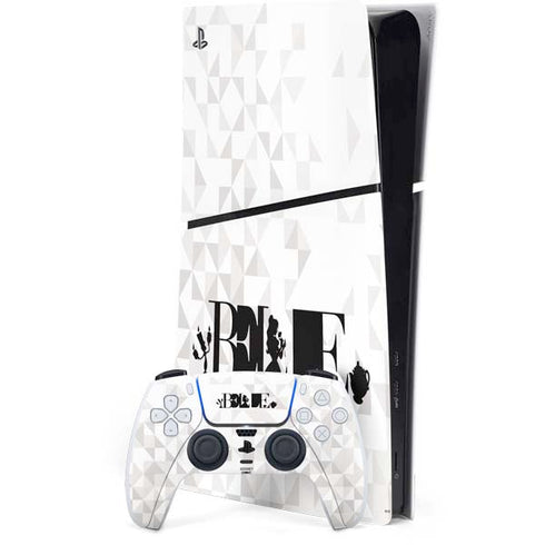 Disney Princess Belle Chromatic PS5 Slim Digital Edition Console Skin