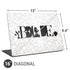 Disney Princess Belle Chromatic Universal Laptop 16in (13 x 9.4in) Skin