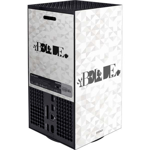 Disney Princess Belle Chromatic Xbox Series X Console Skin