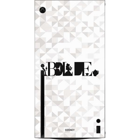 Disney Princess Belle Chromatic Xbox Series X Console Skin