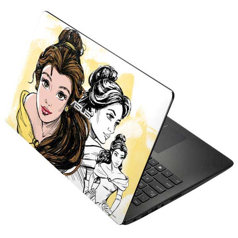 Disney Princess Belle Sketch Asus X502CA 15.6 Skin