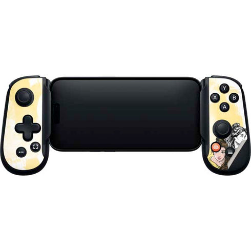Disney Princess Belle Sketch Backbone One for iPhone Game Controller Skin