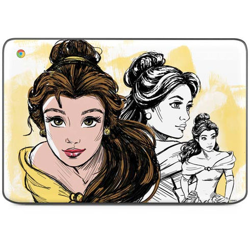 Disney Princess Belle Sketch HP Chromebook Skin