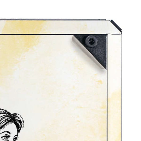 Disney Princess Belle Sketch Cooler Master MasterBox Q300L Mini Tower Skin