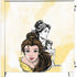 Disney Princess Belle Sketch Corsair 4000D Tempered Glass Mid-Tower ATX Case Skin