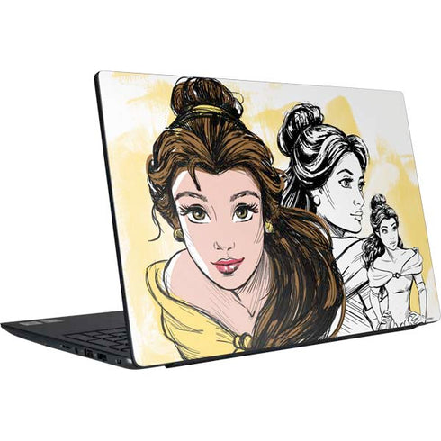 Disney Princess Belle Sketch Dell Vostro Skin