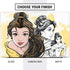 Disney Princess Belle Sketch Dell Vostro Skin