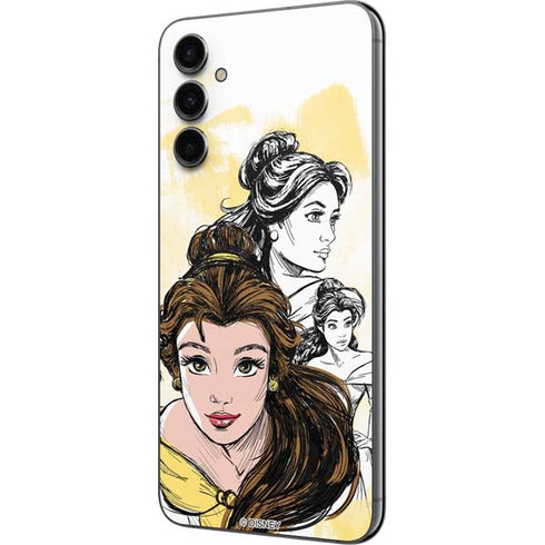 Disney Princess Belle Sketch Galaxy A14 5G Skin